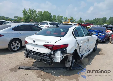 2019 Alfa Romeo Giulia Ti Sport Awd из США, поврежденный, VIN ZARFANBN1K7610471